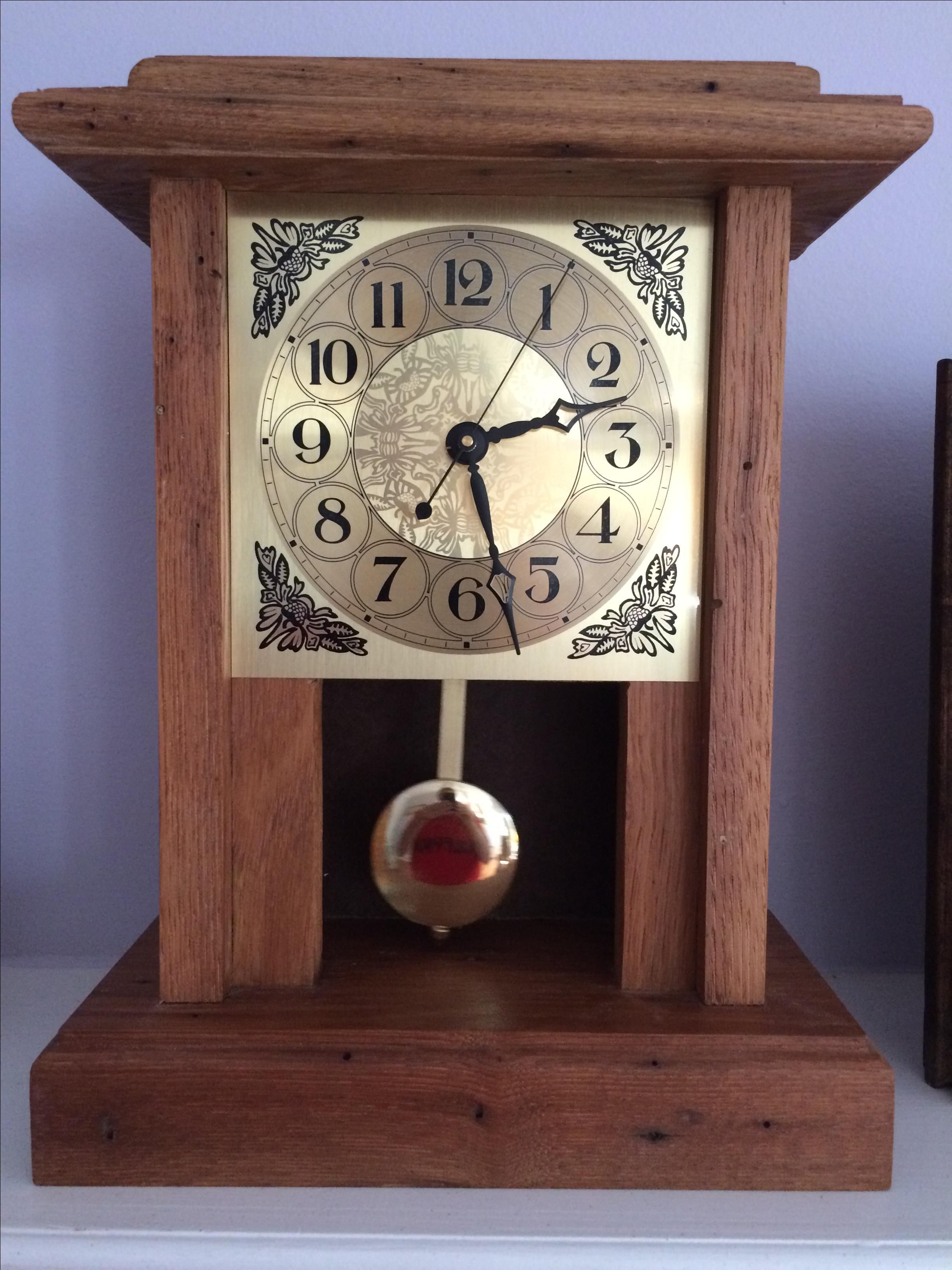 Buy Hand Made Mantle Clocks, made to order from Shaker Reflections