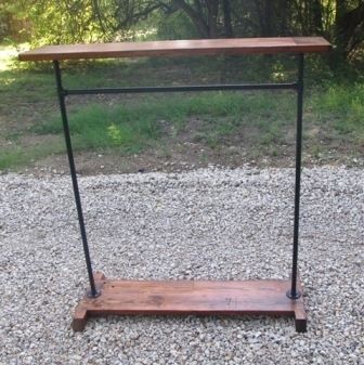 Hand Made Clothing Rack, Garment Rack, Texas Style by ...