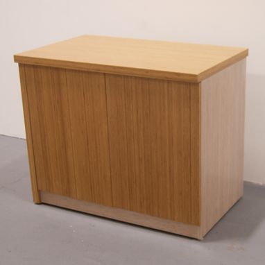 Custom Made Modern Bamboo Cabinets