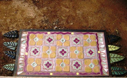 Custom Made Magic Carpet Tile Rug For Indoors/ Outdoors Installation