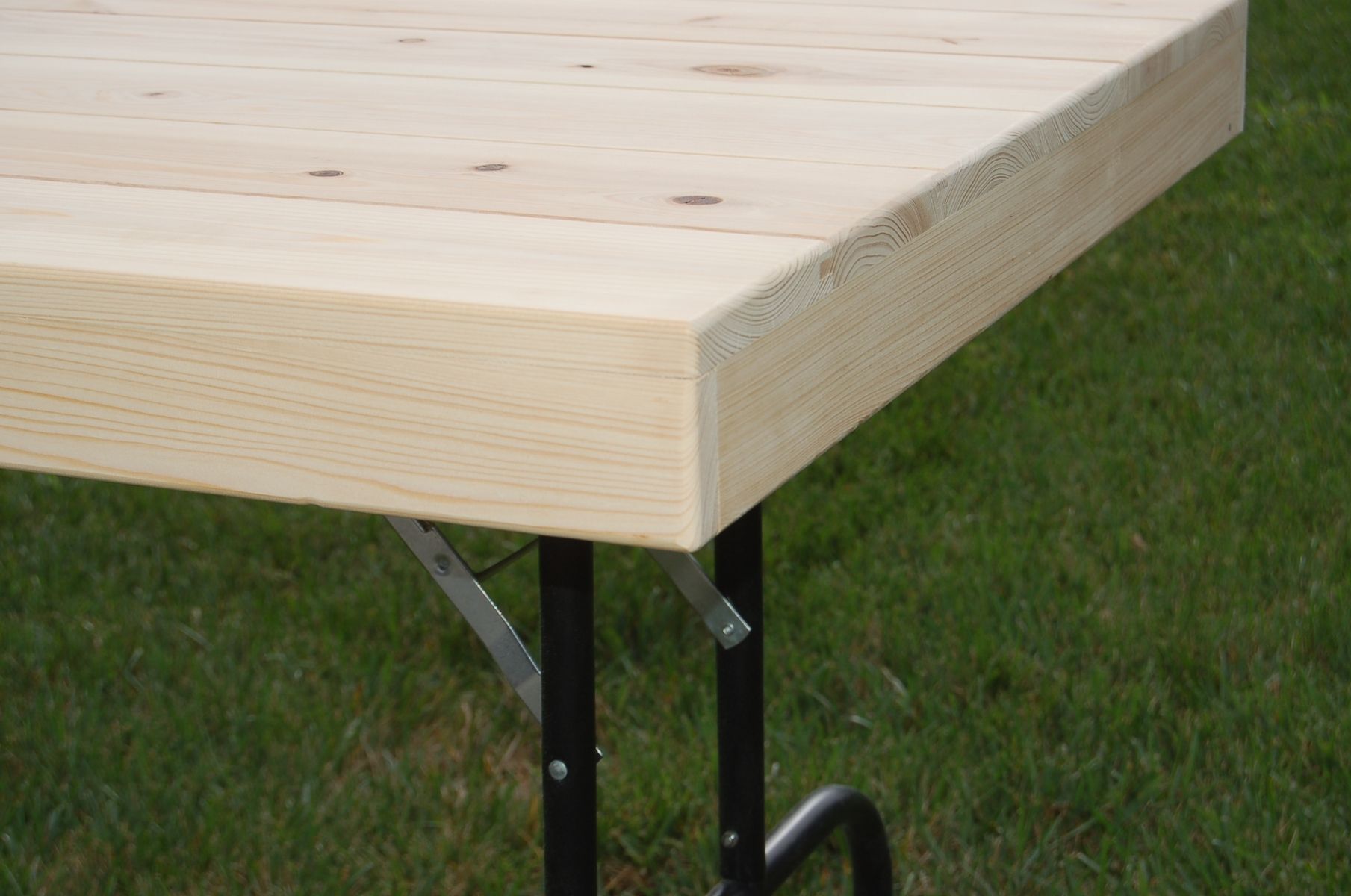 Custom Made Rustic Folding Table by JHO Studios LLC