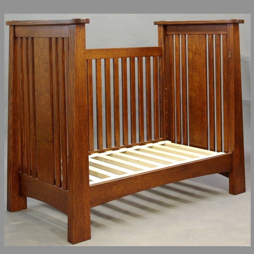 Custom Made Euro Crib by Dryad Studios