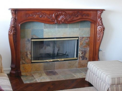 Custom Made M-630 Custom Fireplace Mantel