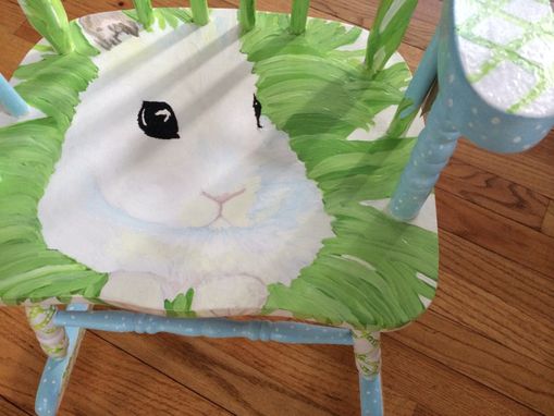 Custom Made Bunny Rocking Chair