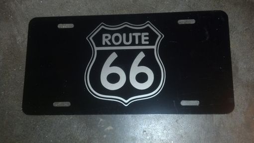 Custom Made Personalized License Plate. Laser Engraved.