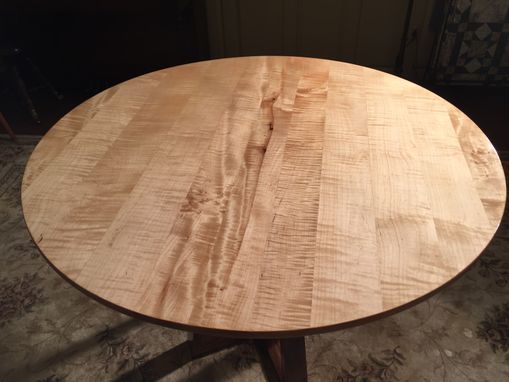 Custom Made Craftsman Pedestal Table