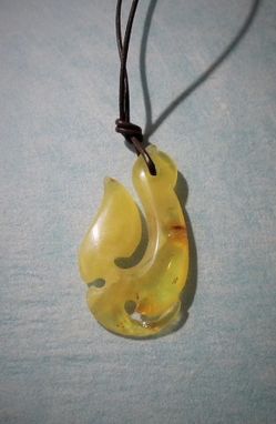 Custom Made Amber Pendant