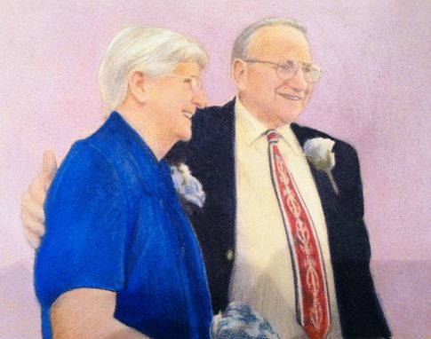 Custom Made Two Subject Custom Pastel Portrait