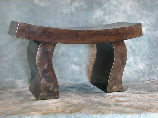 Custom Made Furniture Bench Metal Sculpture "Bench B"