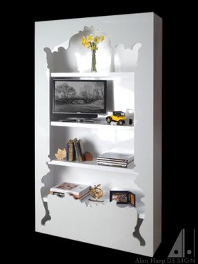 Custom Made Shadow Box Bookcase