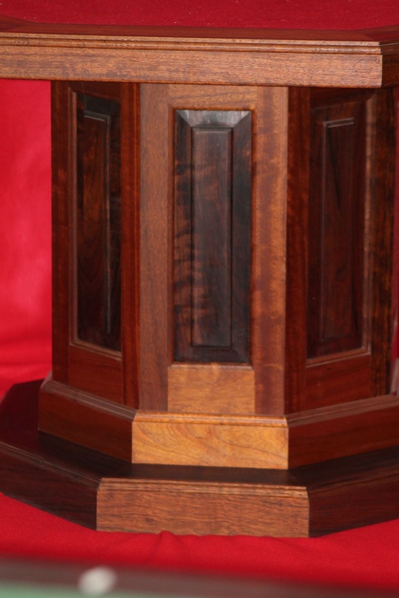 Handmade Octagonal Poker Table by Harmon Heirloom Furniture