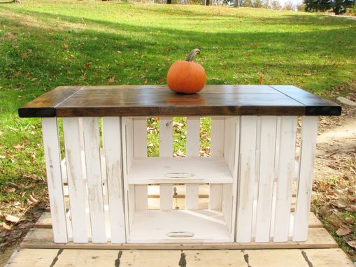 Custom Made Rustic Country Kitchen Island