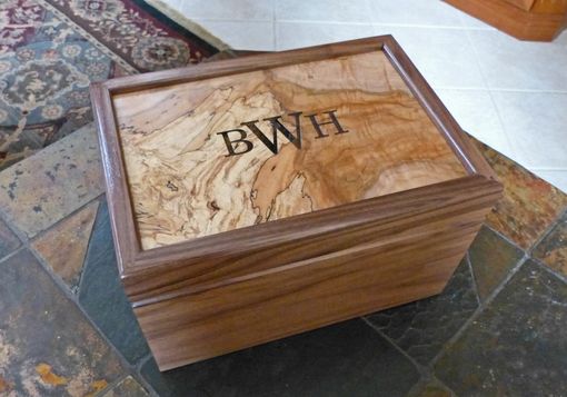 Custom Made Custom Humidor- Walnut/Spalted Maple