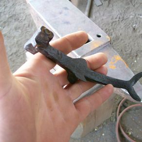 Buy Handmade Shark Knife!, made to order from Blackcatsmithy