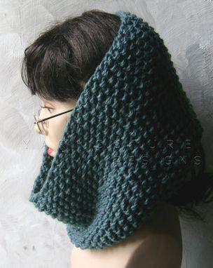 Custom Made The Extraordinary Cowl - In Dusty Teal