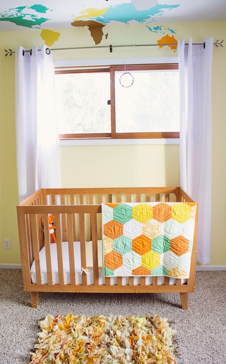 Custom Modern Crib by Ingrained.