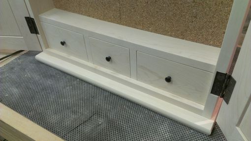 Custom Made Maple Dart Board Cabinet