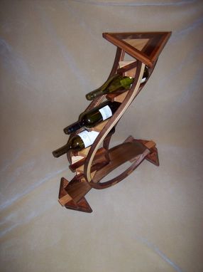 Custom Made Wine Bottle Holder