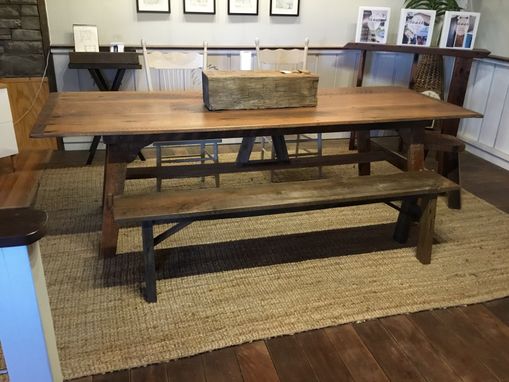 Custom Made 8 Foot Custom Farm Table From Barnwood