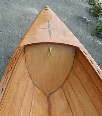 Custom Mahogany Lapstrake Canoe by Woodshop Artisans 