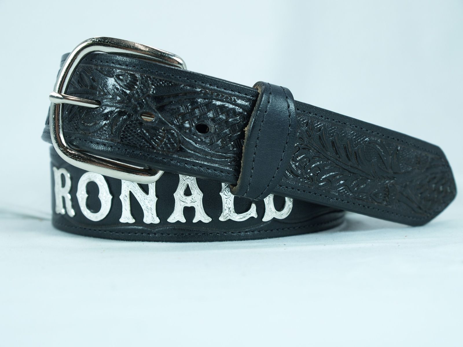 Handmade Personalized Silver Letter Name Belt by Yourtack | CustomMade.com