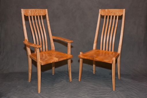 Custom Made Big-Leaf Maple Chairs