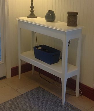 Custom Made Foyer Table