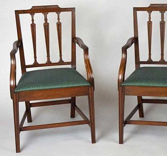 Custom Made Gracie Mansion Dining Chairs