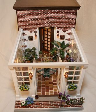 Custom Made Conservatory In Miniature