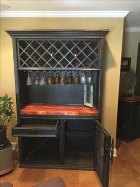 Custom Made Wine Rack / Liquor Cabinet