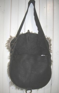Custom Made Woman's Wooly Shoulder Purse