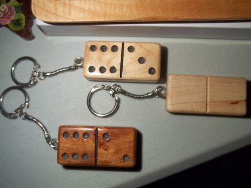 Custom Made Wooden Key Rings
