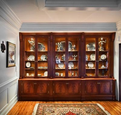 Custom Made Traditional China Cabinet