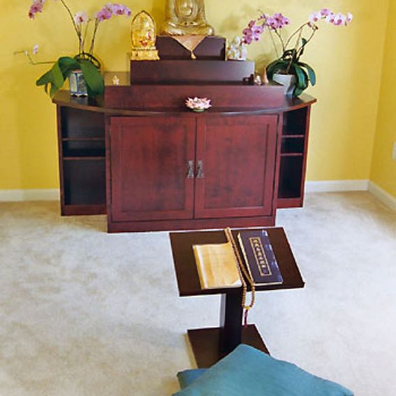 Custom Made Buddhist Altar by Michael Wolniewicz Custom Furniture ...