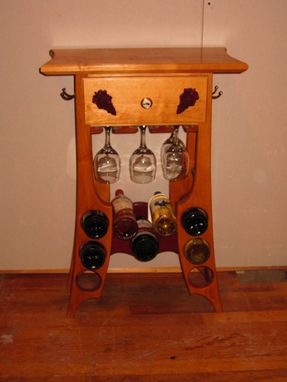 Custom Made Wine Tasting Table