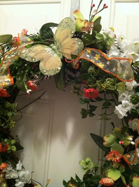 Custom Made Spring Summer Wreaths Floral Arrangement Wreaths