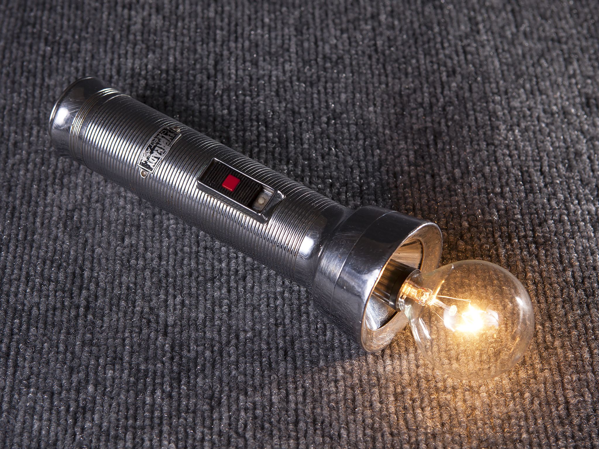 Buy Hand Crafted Unique Mini Vintage Flashlight Lamp, made to order