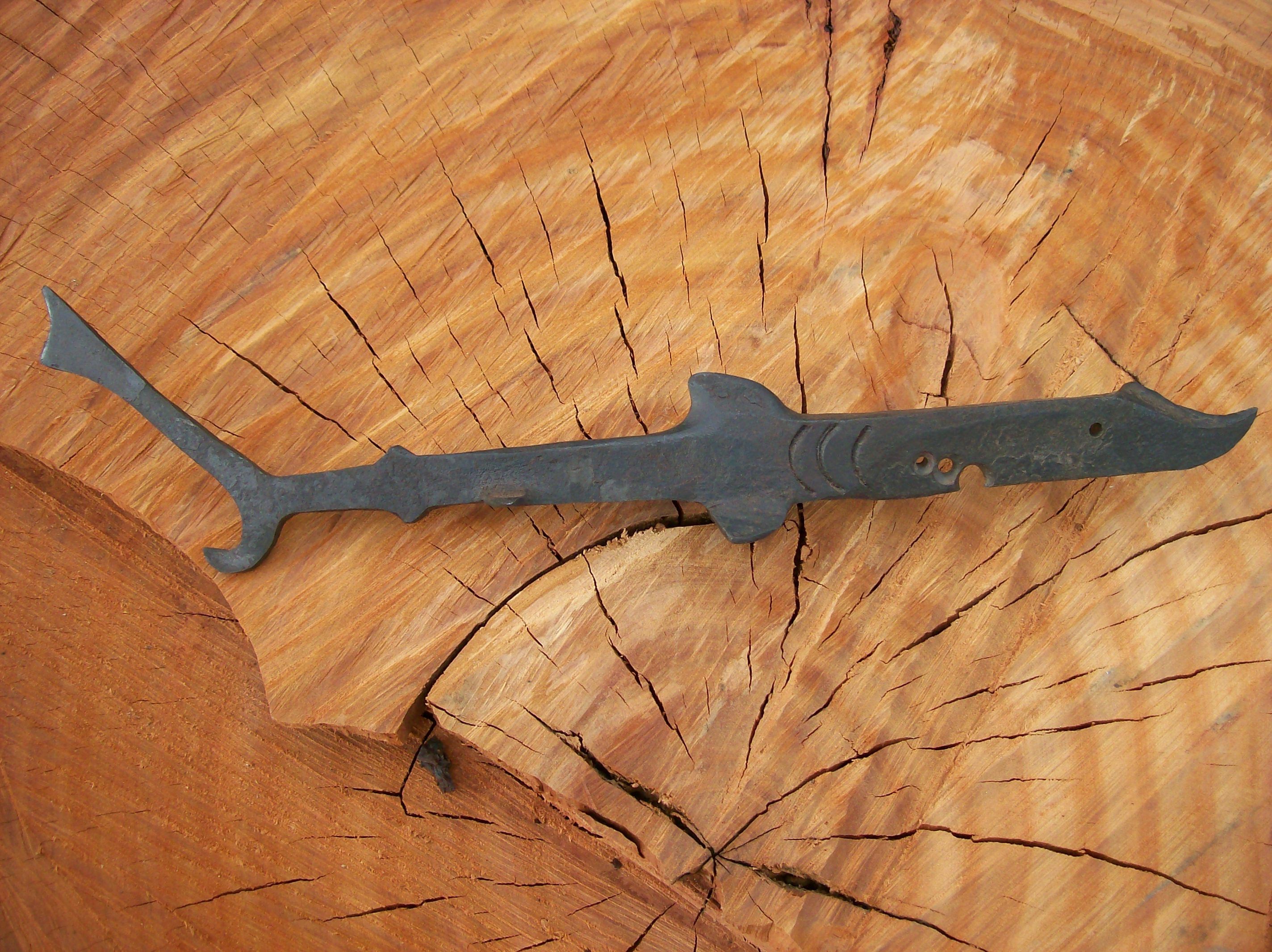 Buy Handmade Shark Knife!, made to order from Blackcatsmithy