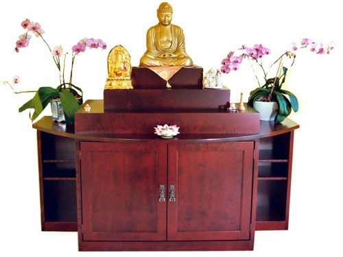 Custom Made Buddhist Altar By Michael Wolniewicz Custom Furniture