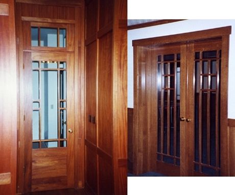 Custom Made Praire Style Doors