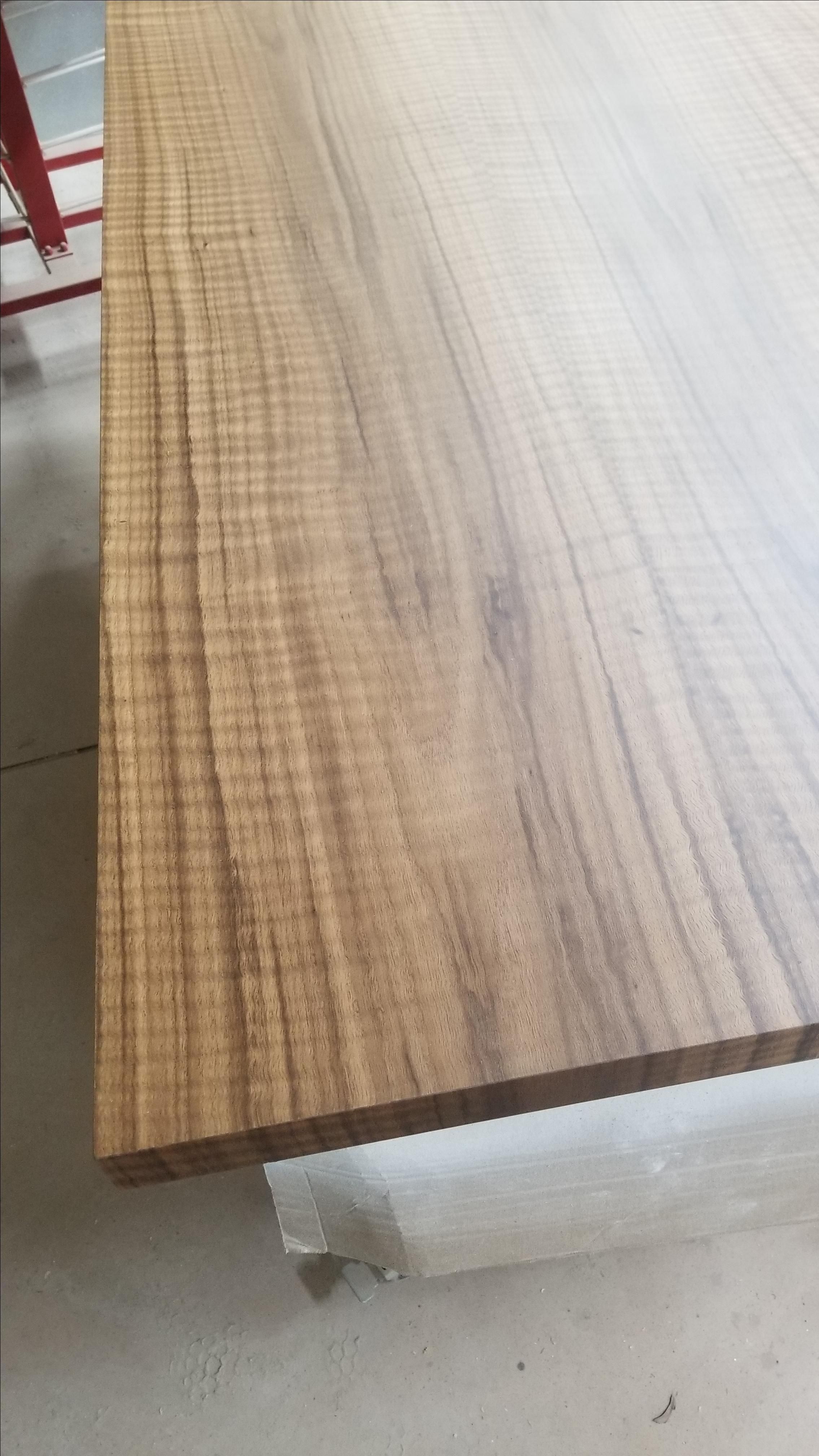 Hand Crafted Modern Exotic Wood Table Tops by Kirk Kreations
