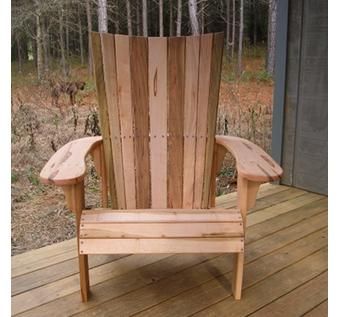 Custom Made Tulip Poplar Adirondack Chairs