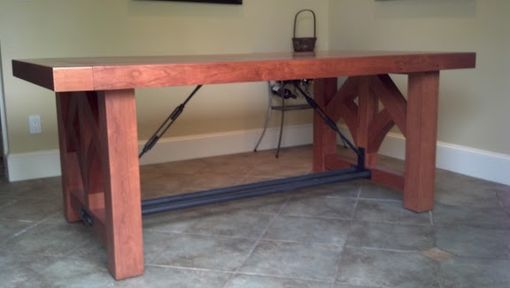 Custom Made Farmhouse Style Kitchen Table