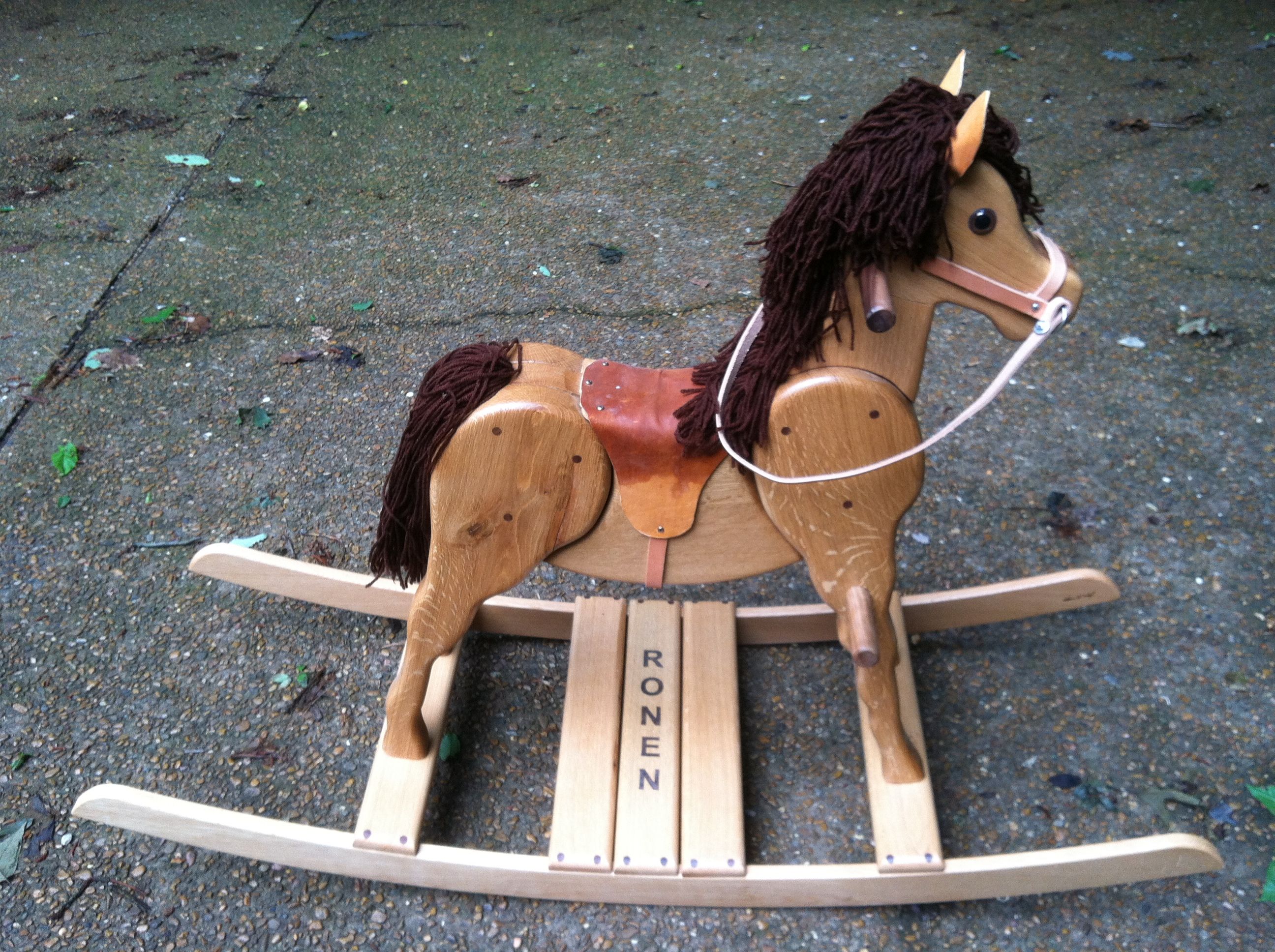 wooden rocking horse ikea
