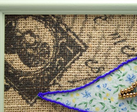 Custom Made Litle Birdie Bead Embroidery