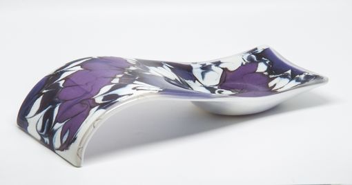 Custom Made Fused Glass Spoon Rest