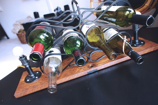Custom Made Reclaimed Wine Rack