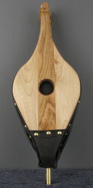 Custom Made Contrasting Woods Fireplace Bellows