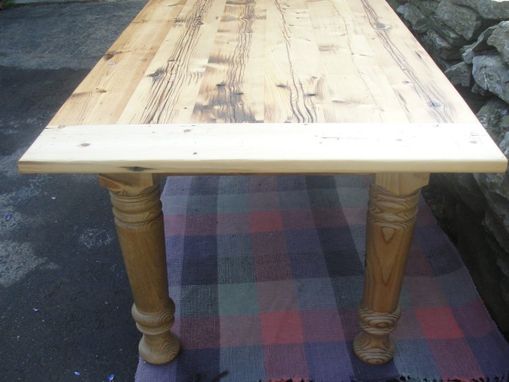 Custom Made Reclaimed Cyprus/Spruce Farmhouse Table