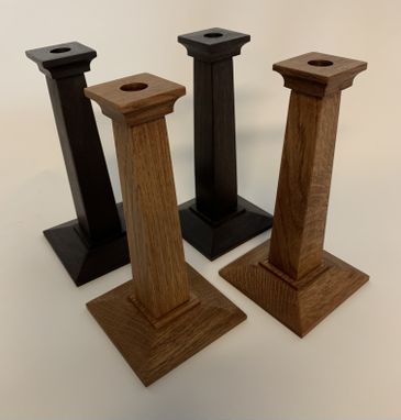 Custom Made Arts And Crafts Style Candleholders